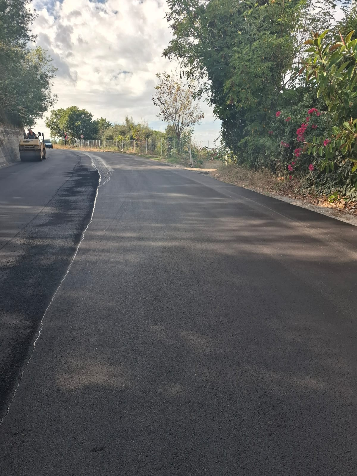 Strada provinciale Vibo-Triparni-Porto Salvo. In fase di ultimazione i lavori di manutenzione e messa in sicurezza
