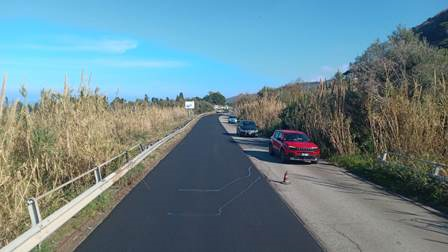 Provincia di Vibo, avviati i lavori di bitumazione lungo la SP 95 che da Parghelia si proietta verso Tropea