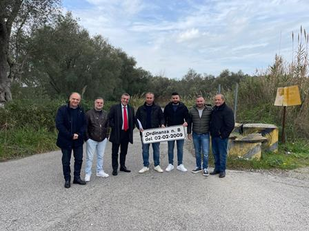 Viabilità. Sopralluogo del presidente L’Andolina e del consigliere Mangiardi lungo le strade provinciali che conducono a Dinami