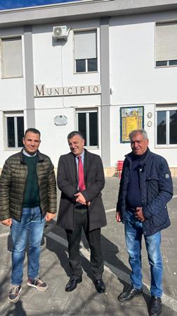 Strade provinciali. Sopralluogo nell’area del Poro del presidente della Provincia di Vibo, Corrado L’Andolina. 